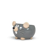 Black Mini Mouse planter 2”