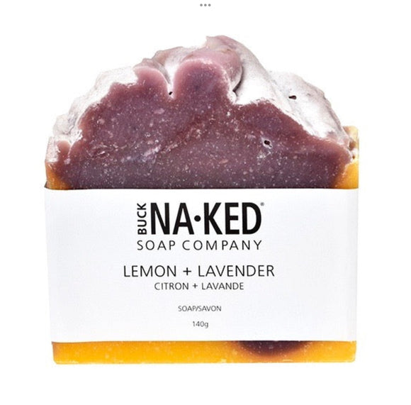 Buck Naked Lemon Lavender Soap