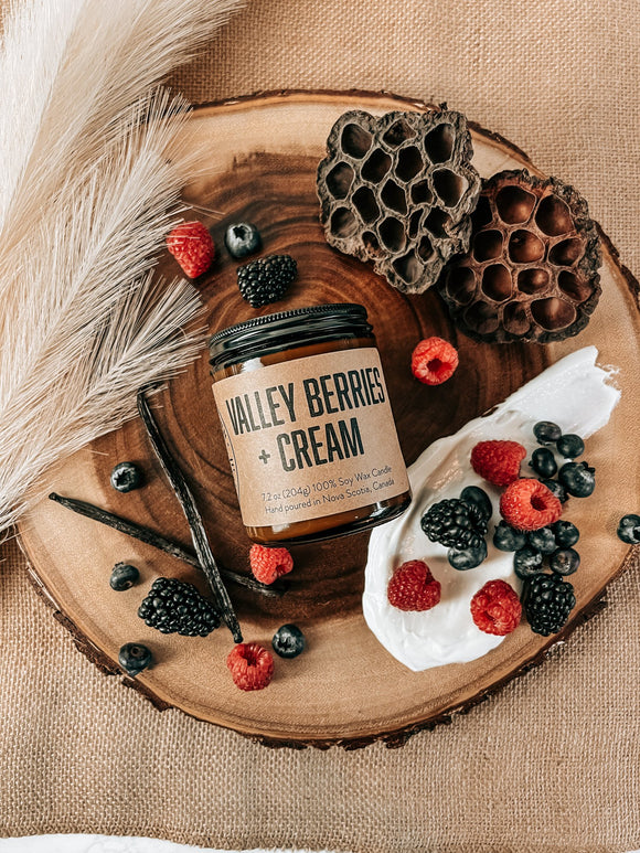Valley Berries & Cream Lawrencetown Candle Co