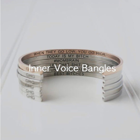 Inner Voice Bangles