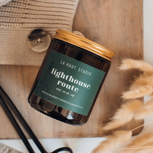 La Haut Lighthouse Route Candle