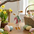 Handmade Felt Mother Goose Hanging Decoration