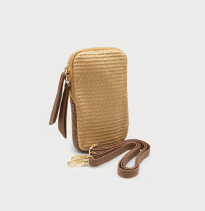 Raffia Caracol Bag 7115 BRN