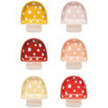 Mushroom Pinch Bowl Set Of 6