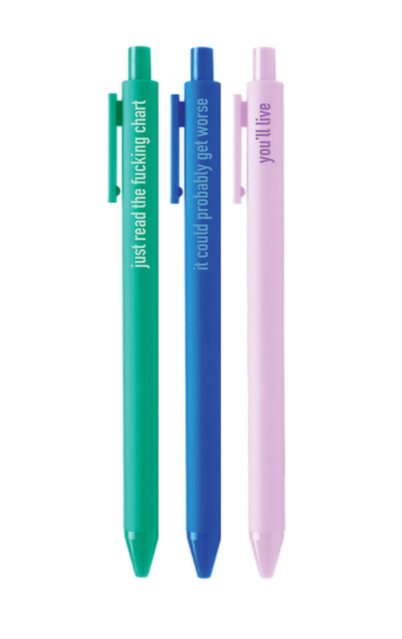 Pens For The Overworked Nurse