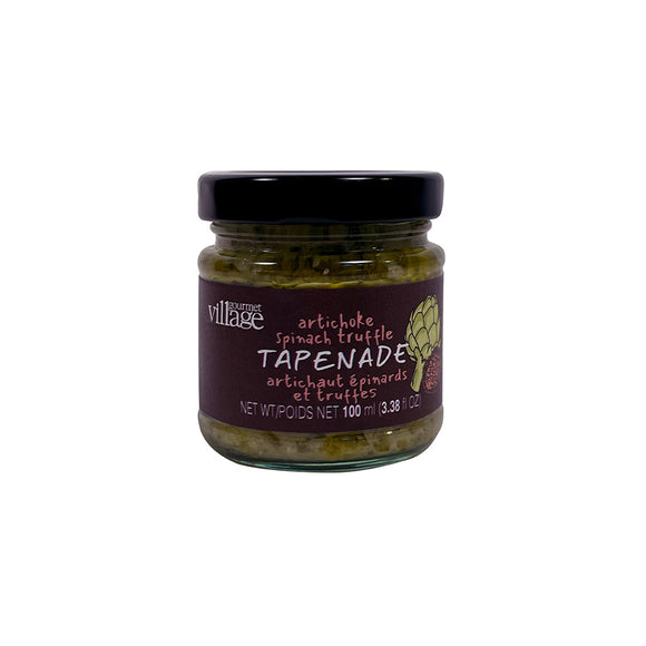 Tapenade artichoke spinach truffle