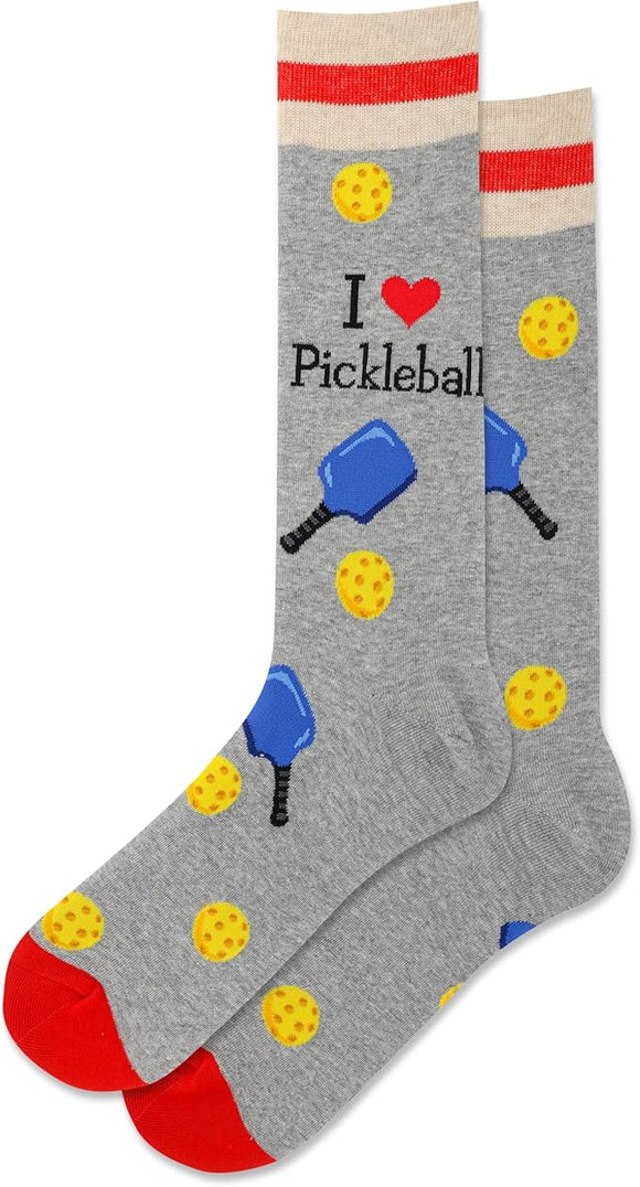 Pickleball Men’s Socks Grey-HOTSOX