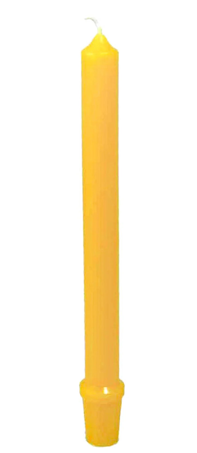 9 Inch Natural Beeswax Base Candle
