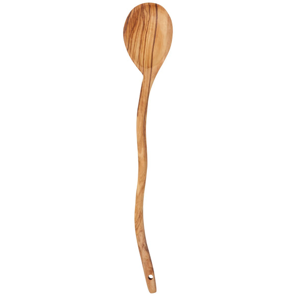 Olive Wood Wavy Rounded Spoon - Danica Jubilee