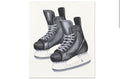 Hockey Skates Dishcloth