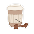 Latte Jellycat Sticker