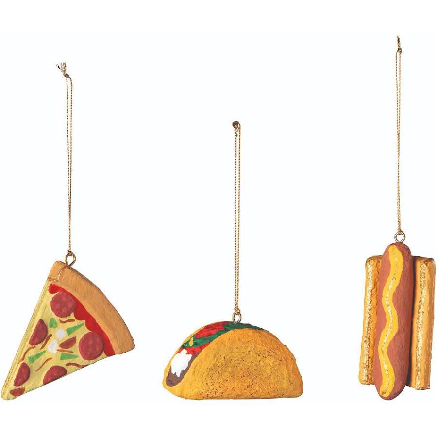 Ornament Mache Fast Food - 3 Assorted Styles
