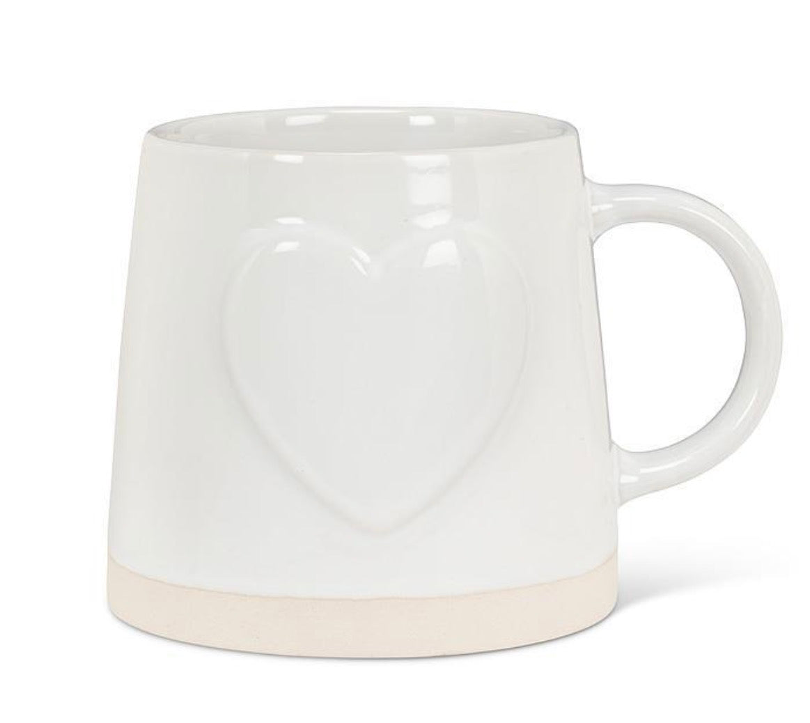 Heart on Wide Base Mug