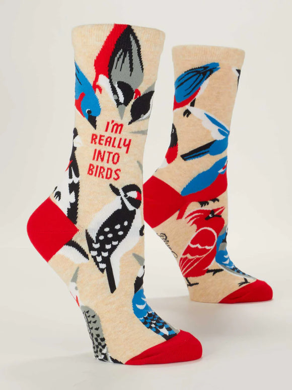 I’m Really Into Birds - Women Crew Socks