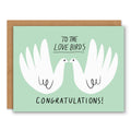 Love Birds - Wedding Greeting Card