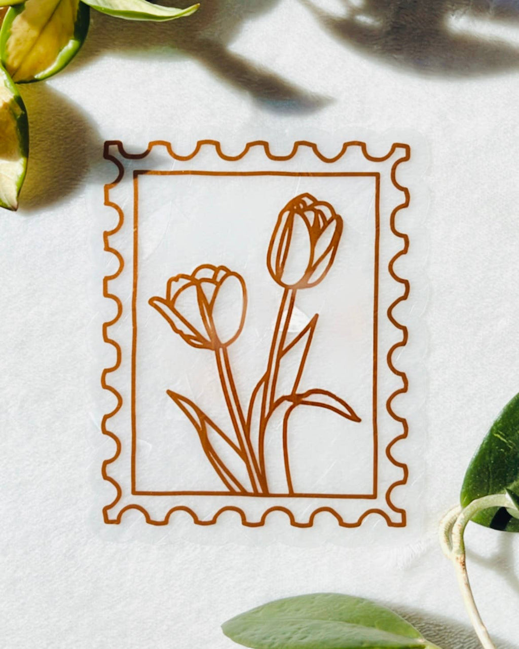 Tulips Suncatcher | Window Cling | Rainbow Maker Sticker