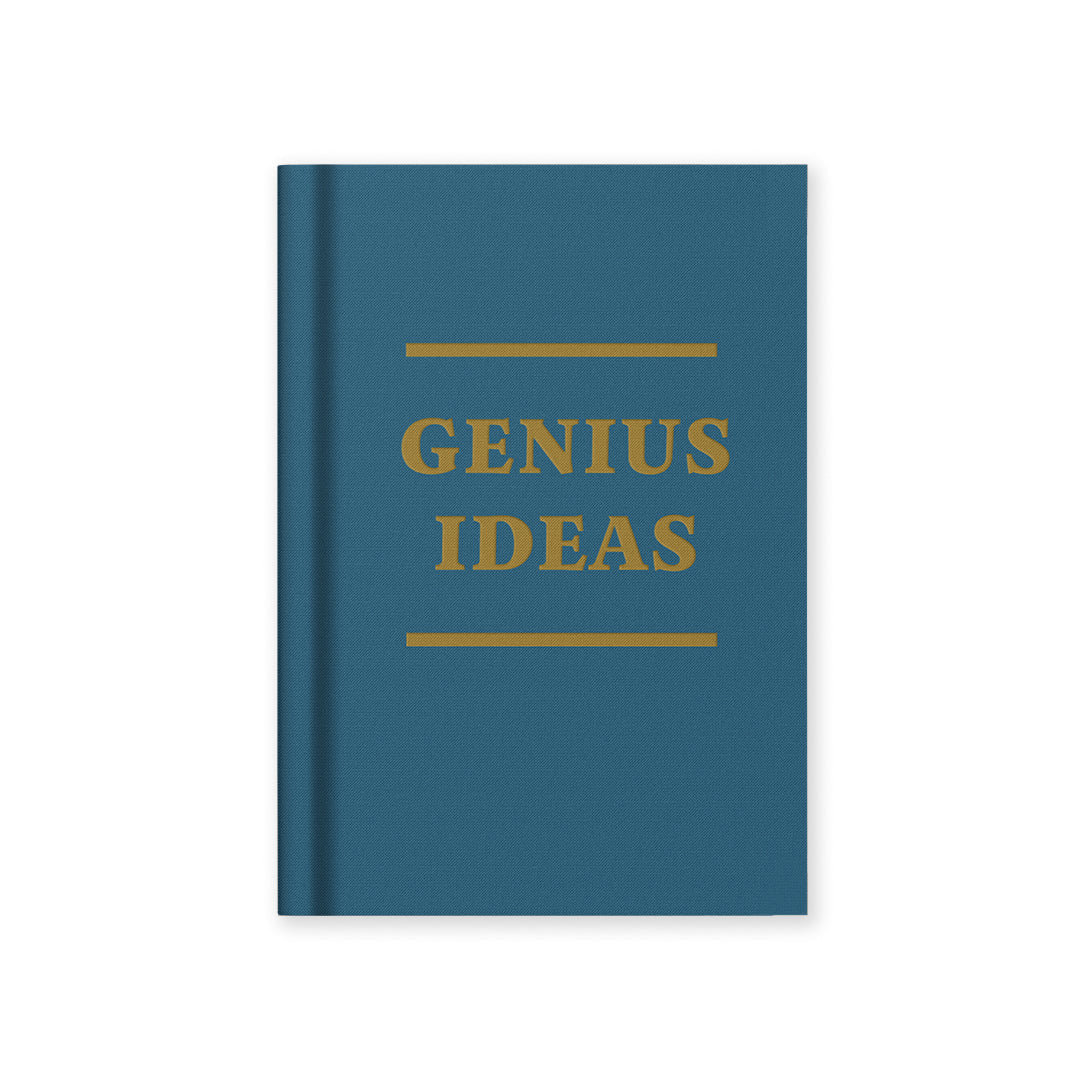 Genius Ideas Hardcover Notebook