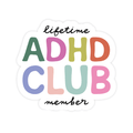 ADHD Club Sticker