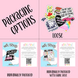 Hot Mess Express Vinyl Sticker, Aesthetic Sticker for Laptop: Loose