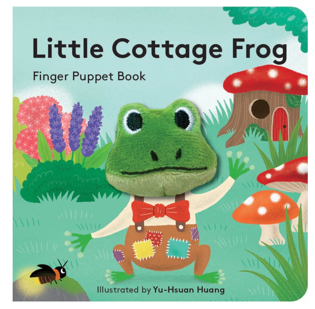 Little Cottage Frog Finger Puppet