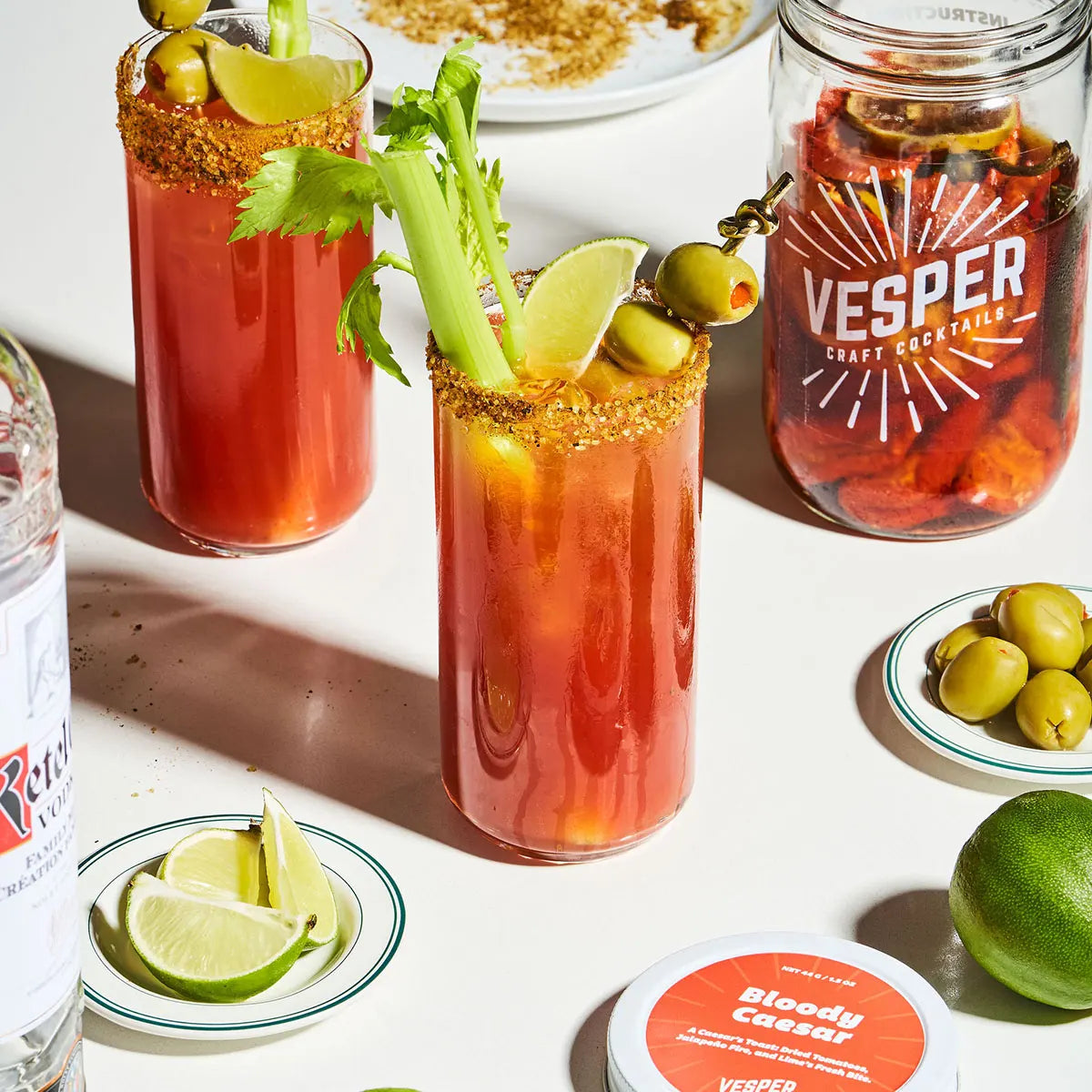 Vesper Craft Cocktail - Bloody Caesar
