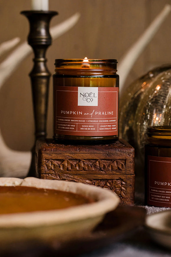 Pumpkin and Praline Noel & co candle