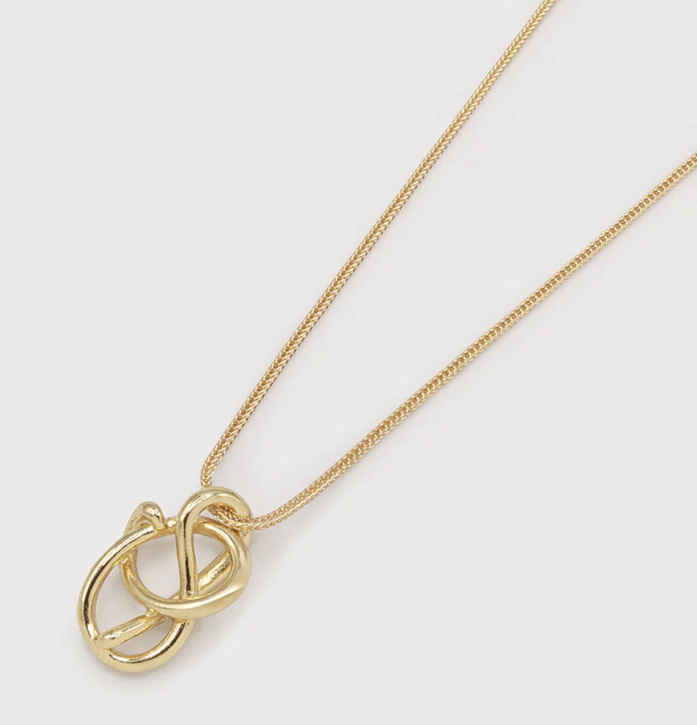 Intertwined Rings Pendant 1810-Gold
