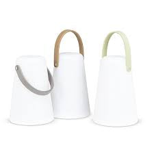 Cone Shaped LED Lantern 8” H