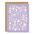 Lavender Happy Anniversary Card