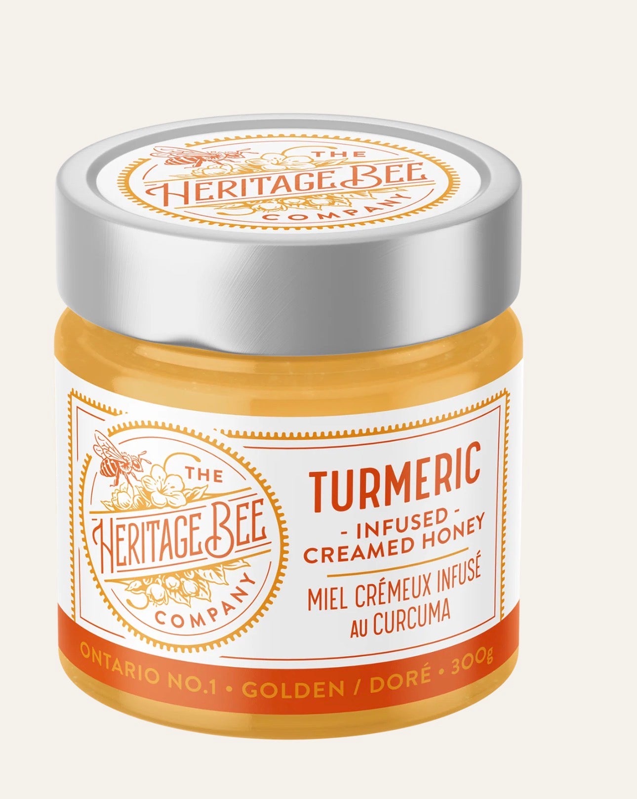 Turmeric Infused Creamed Honey