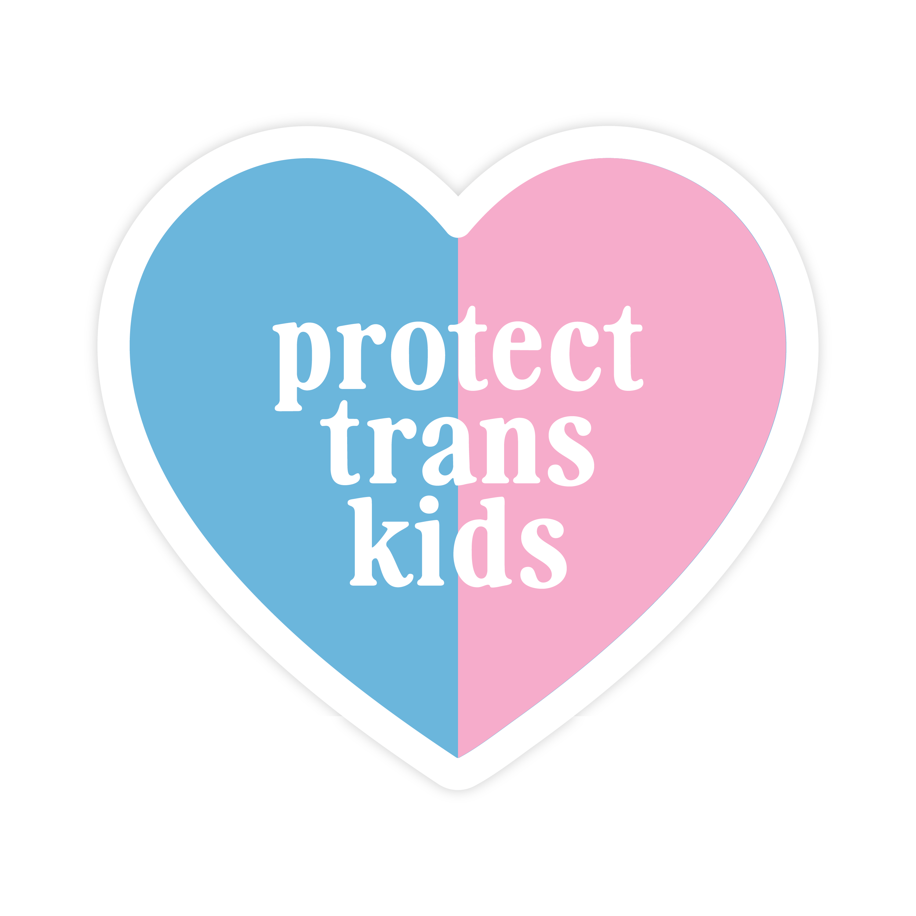 Protect trans kids Sticker