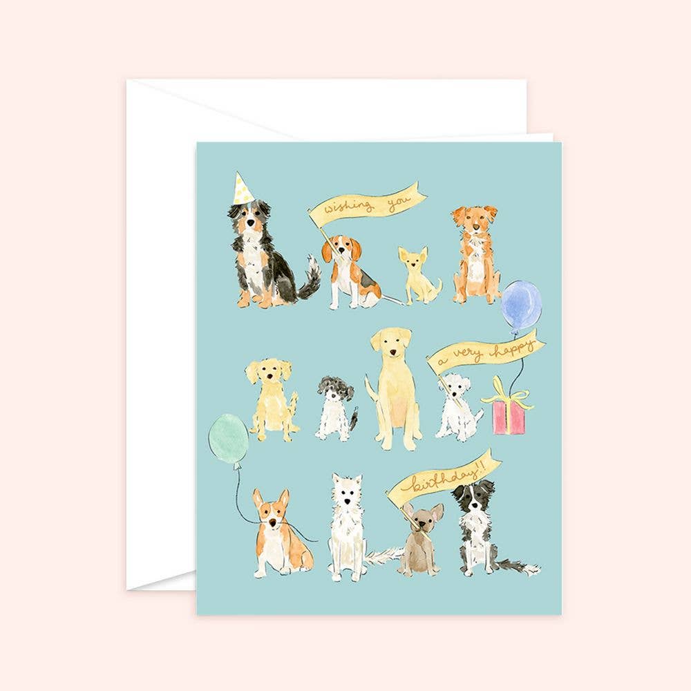 Happy Birthday Dog Lover Card