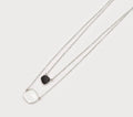 Two Layers Necklace 1775 Silver
