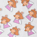 DW Side Eye Pop Culture Sticker