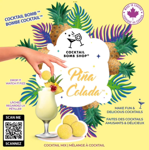 Piña Colada Cocktail Bomb