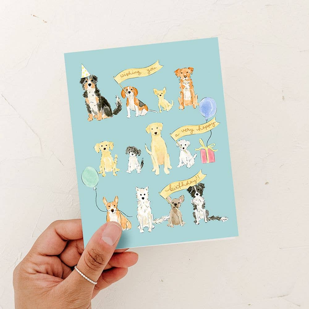 Happy Birthday Dog Lover Card