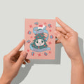 Woody the Merry Christmas Tree Card - NEW COLOURS!: Please package WITH protective sleeves
