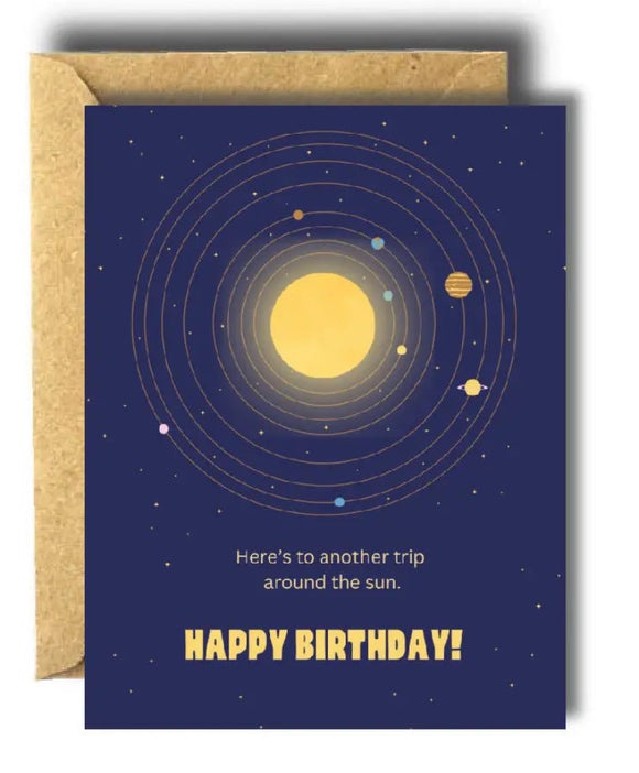 Here’s to Another Trip Around the Sun Card
