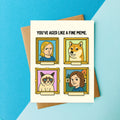 Aged Like a Fine Meme - Funny Sibling / Friend Birthday Card