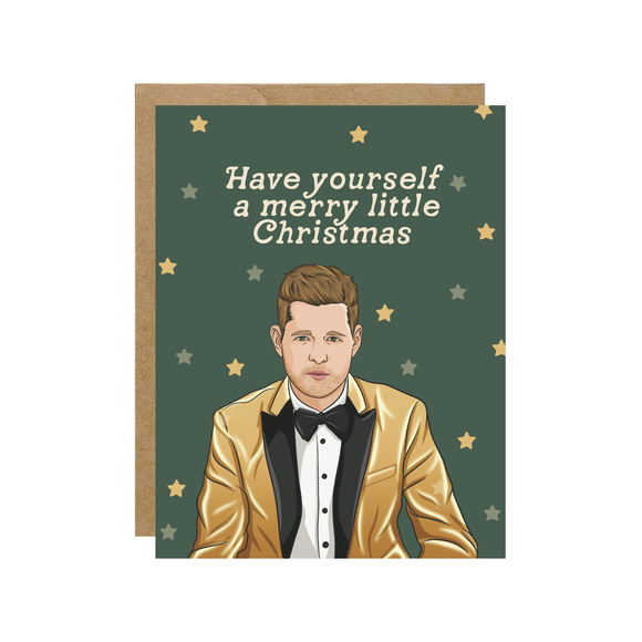 Have Yourself Bublé Pop Culture Christmas Holiday Card