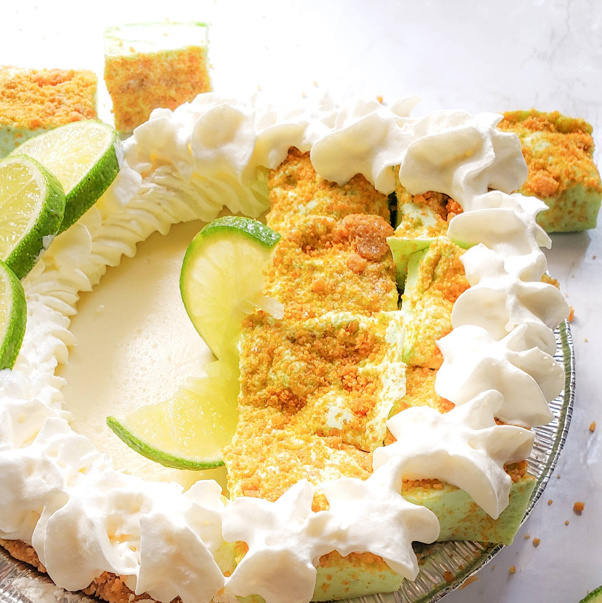 Key Lime Pie Marshmallows