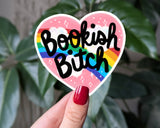 Bookish bitch vinyl sticker, book merch for book lovers: Loose