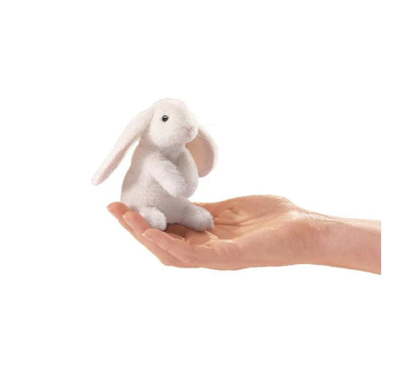 Mini Lop Ear Rabbit Finger Puppet