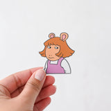 DW Side Eye Pop Culture Sticker