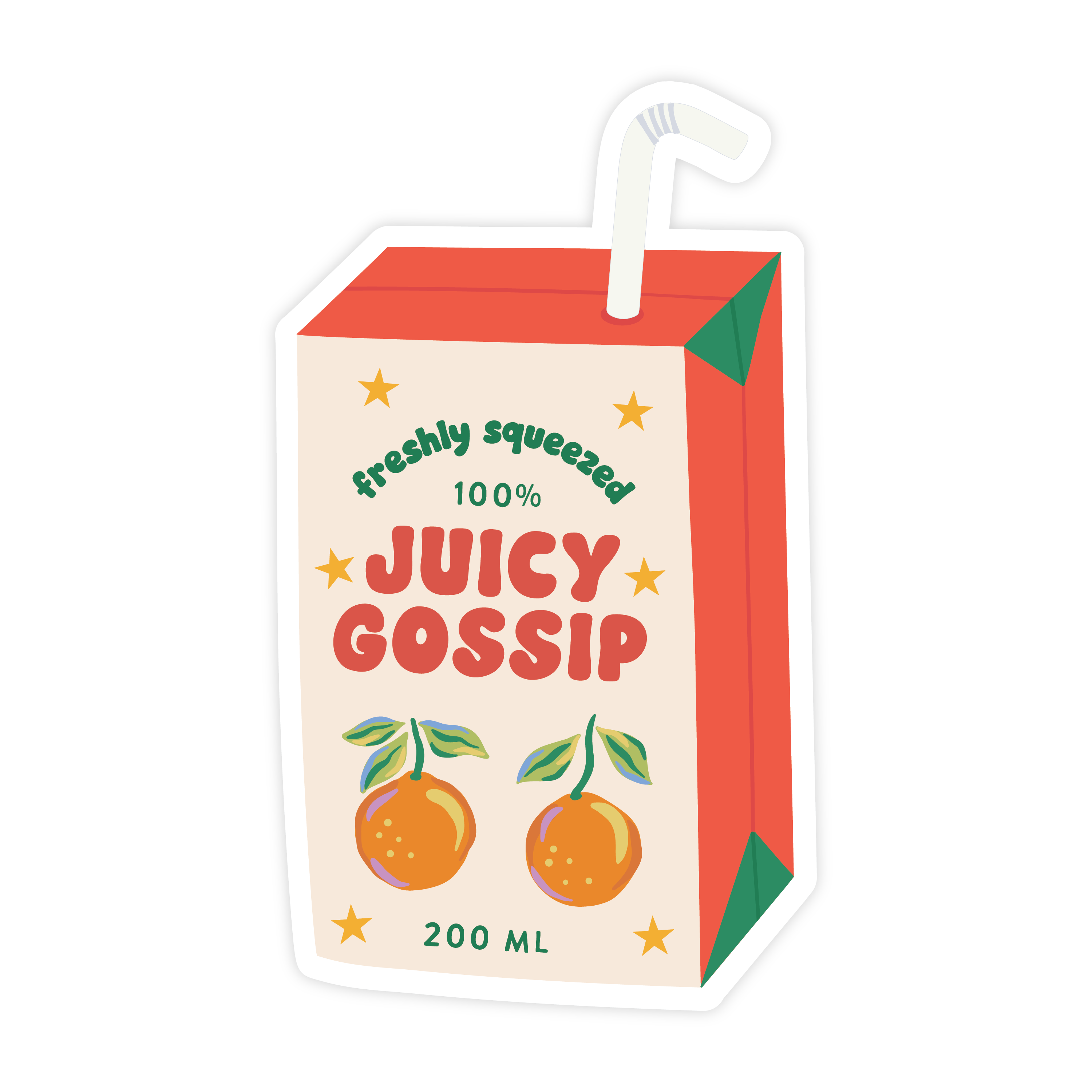 Juicy Gossip Sticker