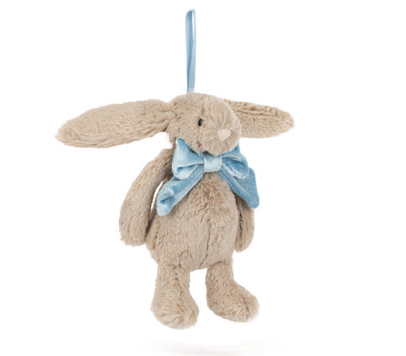 Bashful Beige Bunny Decoration