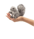 Mini Gray Squirrel Finger Puppet
