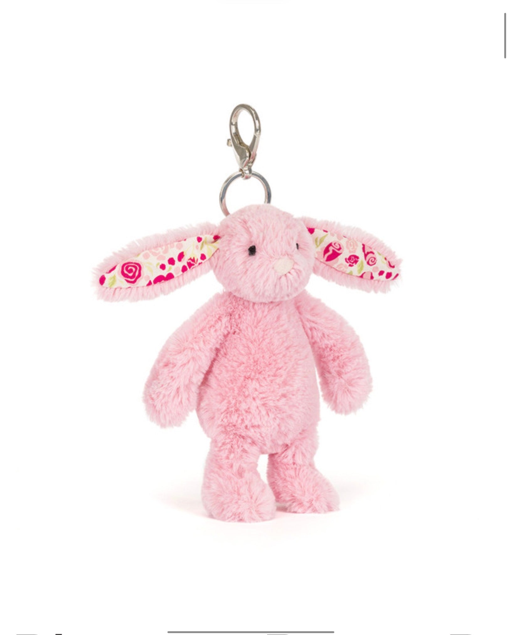 Blushkin Blossom Bunny Bag Charm