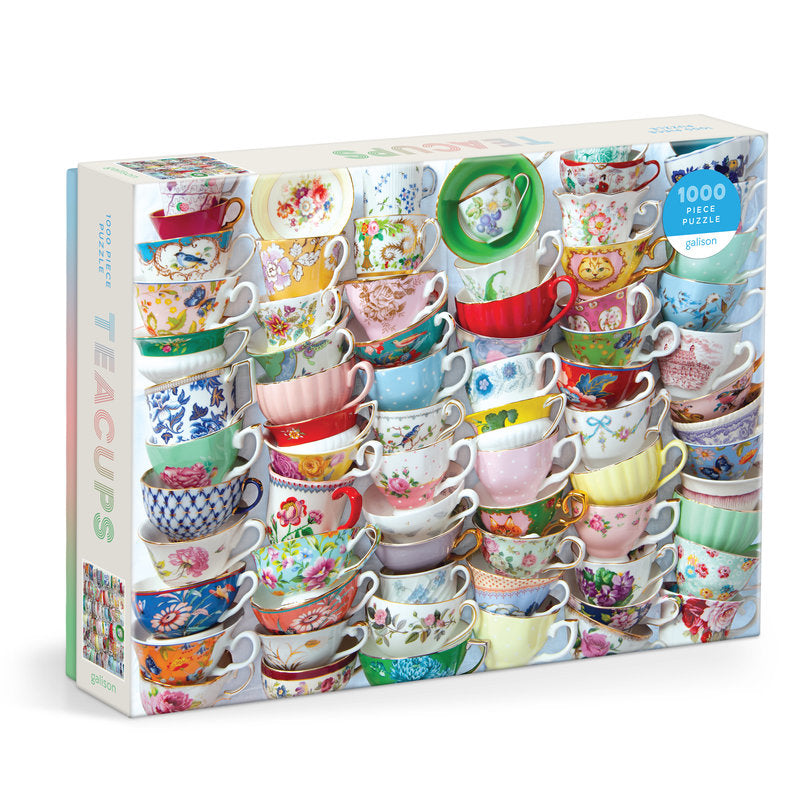 Teacups 1000 Piece Puzle