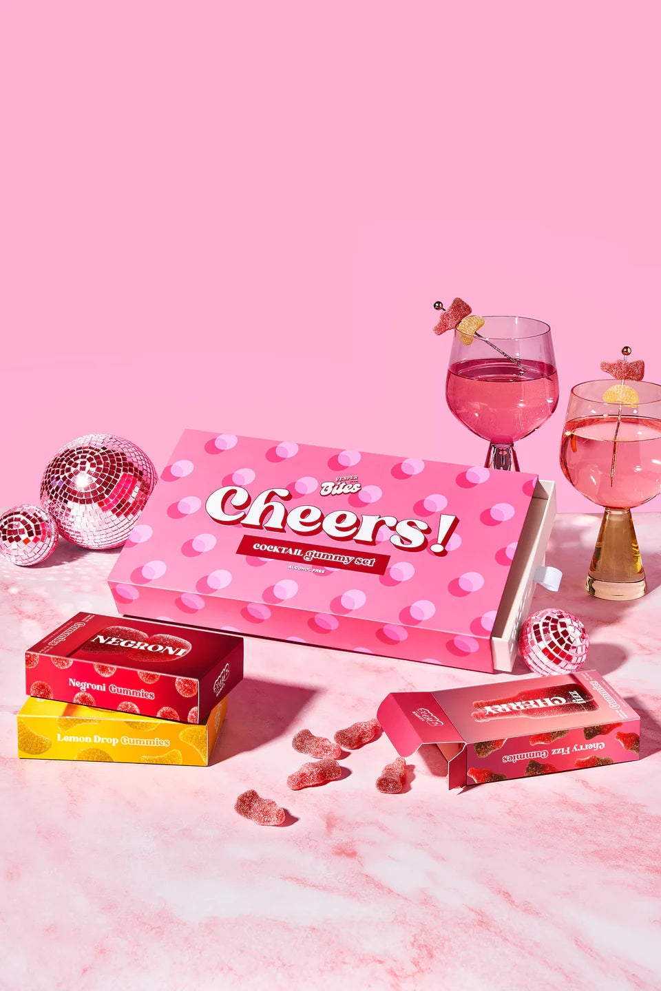 Cheers! Cocktail Gummy Set